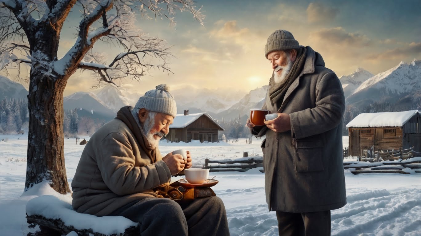 Tea in winter