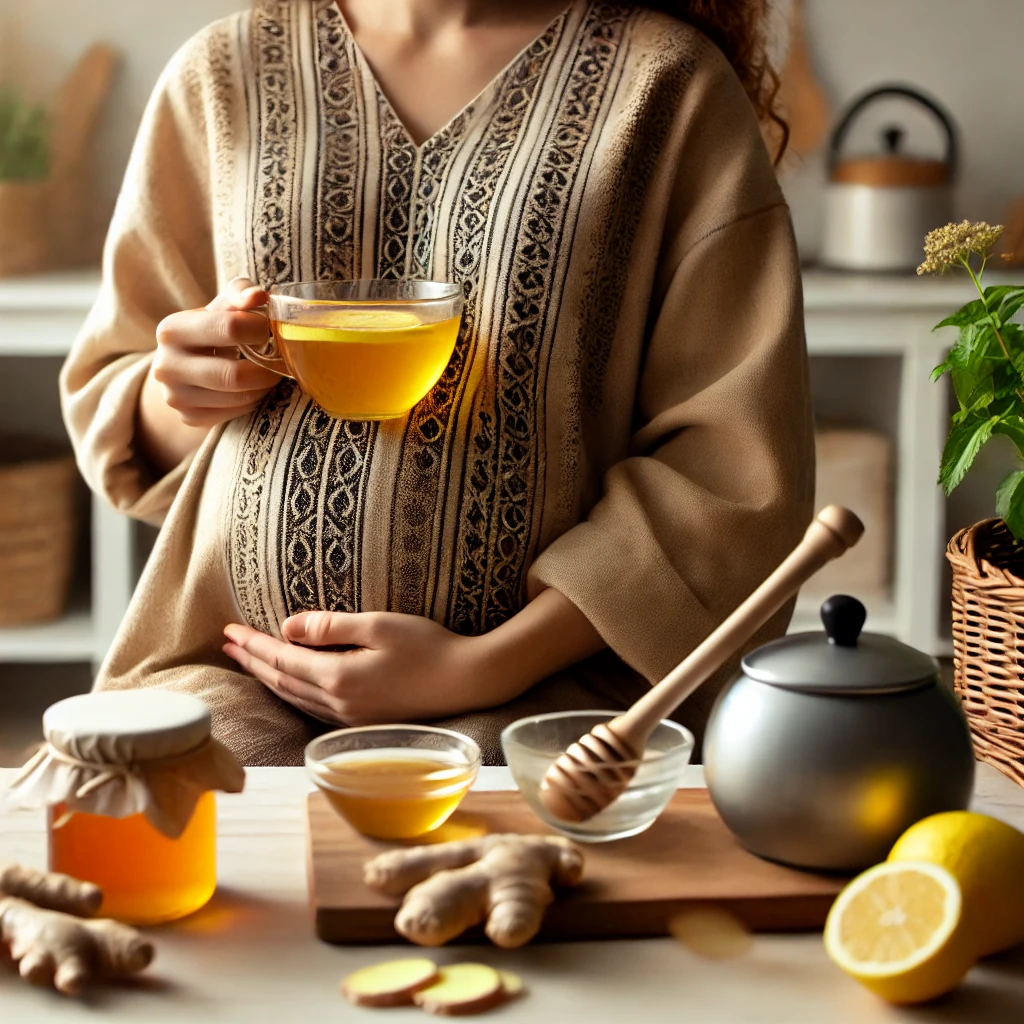 Ginger Tea for pregnant woman